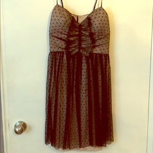 ALEXIA ADMOR POLKADOT LACE DRESS SIZE SMALL